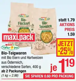 Maximarkt Bio-Teigwaren Angebot