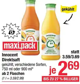 Maximarkt Innocent Direktsaft Angebot