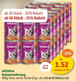 Fressnapf whiskas Katzennahrung Angebot