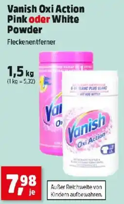 Thomas Philipps Vanish Oxi Action Pink oder White Powder Angebot