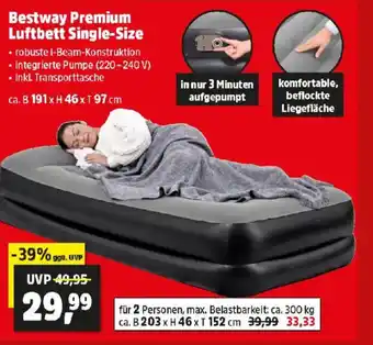 Thomas Philipps Bestway Premium Luftbett Single-Size Angebot