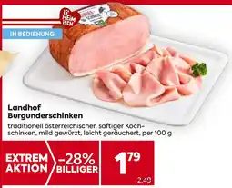 Billa Burgunderschinken Angebot