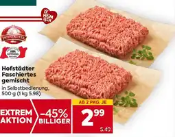 Billa Hofstädter Faschiertes gemischt Angebot