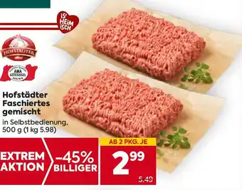 Billa Hofstädter Faschiertes gemischt Angebot