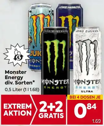 Billa Monster Energy Angebot