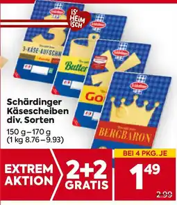 Billa Schärdinger Käsescheiben Angebot