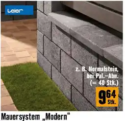 Hornbach Mauersystem,,Modern Angebot