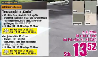 Hornbach Terrassenplatte „Garden Angebot