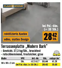 Hornbach Terrassenplatte „Modern Dark Angebot