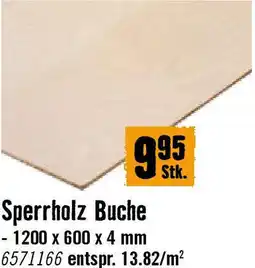 Hornbach Sperrholz Buche Angebot