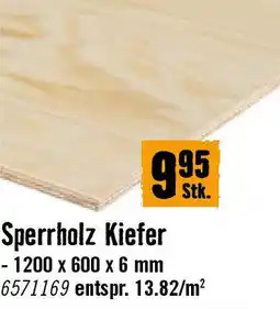 Hornbach Sperrholz Kiefer Angebot