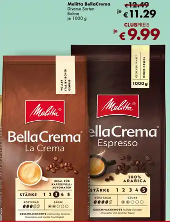 Travel FREE Melitta BellaCrema Angebot