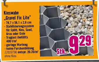 Hornbach Kieswabe „Gravel Fix Lite Angebot