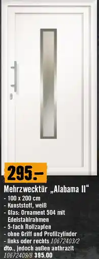 Hornbach Mehrzwecktür,,Alabama II Angebot