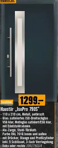 Hornbach Haustür „IsoPro 790S Angebot