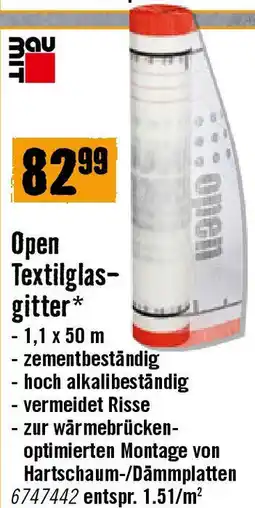 Hornbach Open Textilglas- gitter Angebot