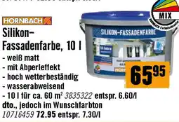 Hornbach Silikon- Fassadenfarbe Angebot