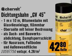 Hornbach Dichtungsbahn „GV 45 Angebot