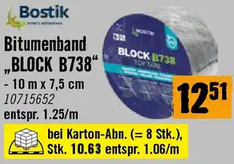 Hornbach Bitumenband „BLOCK B738 Angebot