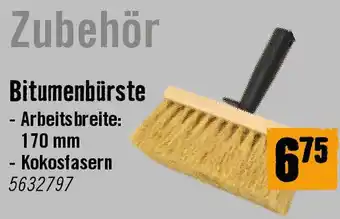 Hornbach Bitumenbürste Angebot