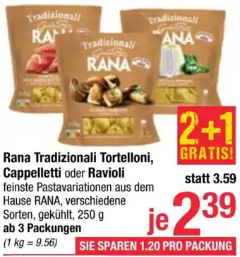 Maximarkt Rana Tradizionali Tortelloni, Cappelletti oder Ravioli Angebot