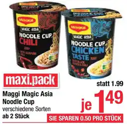 Maximarkt Magic Asia Noodle Cup Angebot