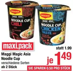 Maximarkt Magic Asia Noodle Cup Angebot