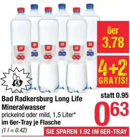 Maximarkt Bad Radkersburg Long Life Mineralwasser Angebot