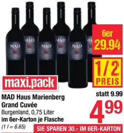 Maximarkt Haus Marienberg Grand Cuvée Angebot