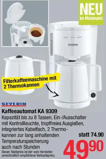 Maximarkt Kaffeeautomat Angebot