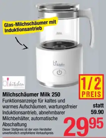 Maximarkt Milchschäumer Milk 250 Angebot