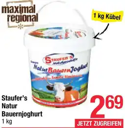 Maximarkt Natur Bauernjoghurt Angebot