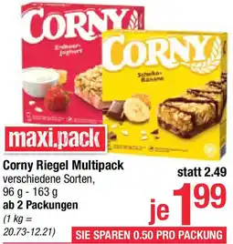 Maximarkt Riegel Multipack Angebot