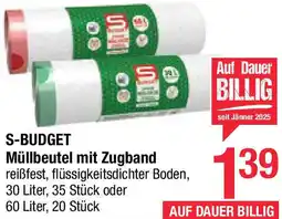 Maximarkt Müllbeutel mit Zugband Angebot