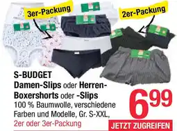 Maximarkt Damen-Slips oder Herren- Boxershorts oder -Slips Angebot