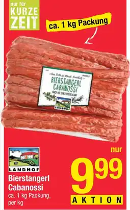 Maximarkt Bierstangerl Cabanossi Angebot