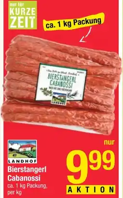 Maximarkt Bierstangerl Cabanossi Angebot