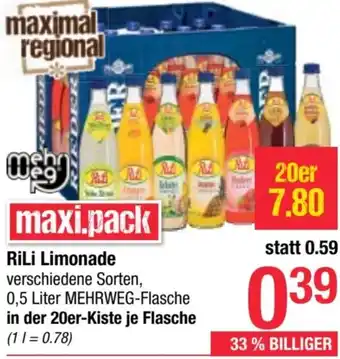 Maximarkt RiLi Limonade Angebot