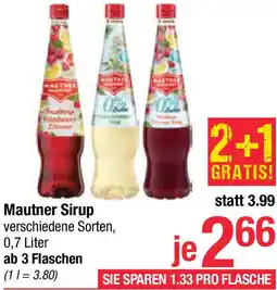 Maximarkt Mautner Sirup Angebot