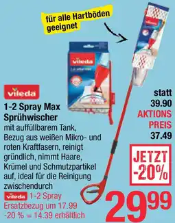 Maximarkt 1-2 Spray Max Sprühwischer Angebot