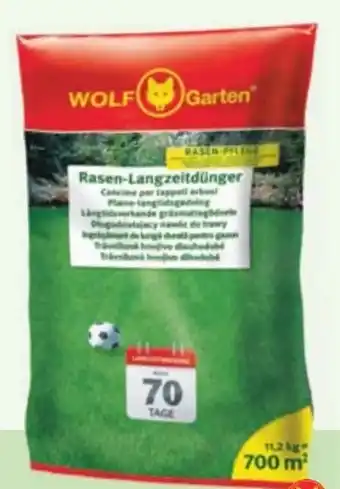 Maximarkt Wolf Garten Rasen-Langzeitdünger LD-A 700 Angebot