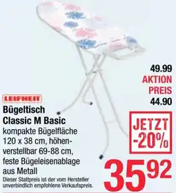 Maximarkt Bügeltisch Classic M Basic Angebot