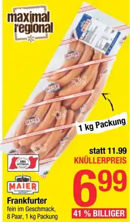 Maximarkt Frankfurter Angebot