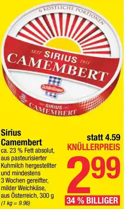 Maximarkt Camembert Angebot