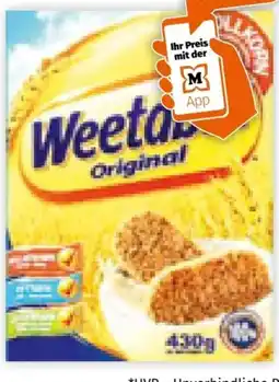 Müller Weetabix Original Vollkorn Angebot