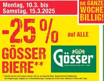 Maximarkt Auf alle gösser biere Angebot