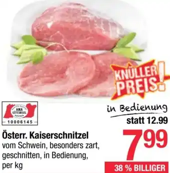 Maximarkt Kaiserschnitzel Angebot