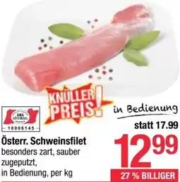 Maximarkt Schweinsfilet Angebot