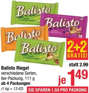 Maximarkt Balisto Riegel Angebot