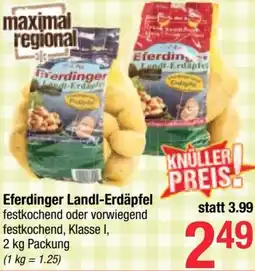 Maximarkt Eferding Landi-Erdäpfel Angebot